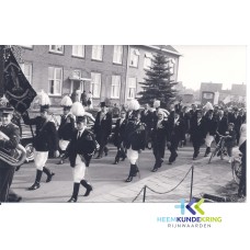 Pannerden schuttersfeest 1964 koningspaar Th.Kock en B.Zweekhorst Col. A. Havermans (2)